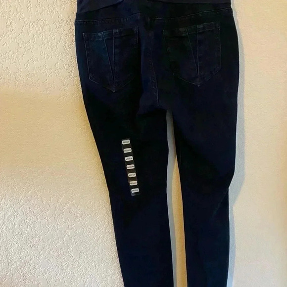 Motherhood Maternity MAMA PRIMA POST PREGNANCY V-POCKET SKINNY JEANS Size M - Picture 7 of 12